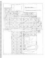 Deshler Section Map, Thayer County 1976
